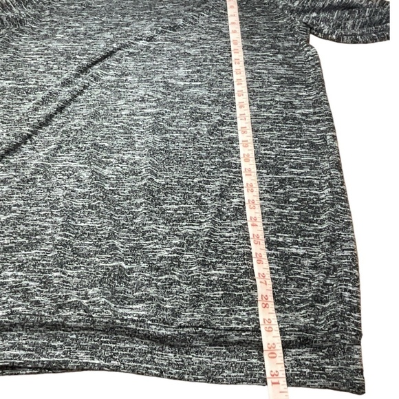 ARITZIA Wilfred Free Heathered Grey Long Sleeve Oversize Light Weight Tunic Sz L - Picture 7 of 9